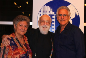 Kathy, "Rey" and Carl at the premiere of "The Story of Rey Mambo."